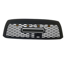 Load image into Gallery viewer, Front Grille For 2010 2011 2012 2013 2014 2015 2016 2017 2018 Toyota Sequoia TRD Bumper Grilles Replacement Grill With 4 Led Lights Black