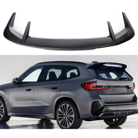 Rear Roof Spoiler Compatibility with 2023 2024 X1 U11 M Sport Rear Trunk Spliter Wing Lip (Carbon Fiber Style)