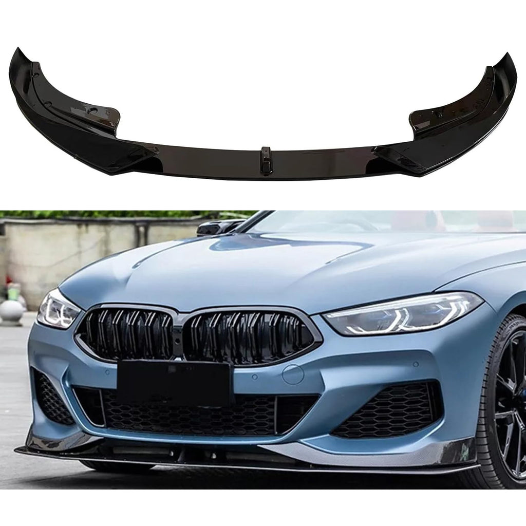Front Lip Compatibility with 2020-2022 4 Series G22 G23 420i 430i M Sport AC Style Front Bumper Chin Lip Splitter Spoiler Kit Gloss Black