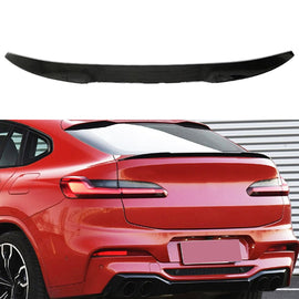 Spoiler Compatibility with 2018-2022 X4 G02 X4M F98 Rear Trunk Spliter Wing Lid (Gloss Black)