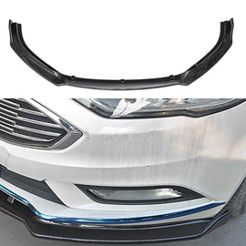 Front Lip Compatibility with Fusion/Mondeo 2013-2016 Front Bumper Lip Splitter Spoiler Bodykit Carbon Fiber