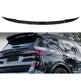 For 2019-2023 X5 G05 M Sport Tailgate mid Spoiler Wing Compatibility Tail Mid Rear Middle Spoiler Boot Wing (Gloss Black)