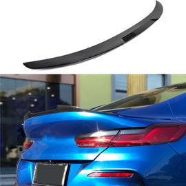 For 2019-2023 8 Series G16 4 Door Rear Trunk Spliter Wing Lid (Carbon Fiber Style)