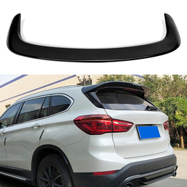 Roof Spoiler Compatibility with 2016-2021 X1 F48 F49 Rear Trunk Spliter Wing Lid (Gloss Black)