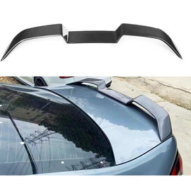 Rear Spoiler Compatibility with 2020-2023 4 Series G22 Coupe & G82 M4 M440i 430i V Style Rear Highkick Trunk Wing Lid Spliter (Gloss Black)