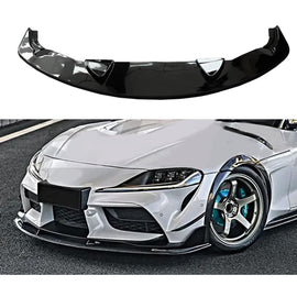 Front Lip Compatibility with 2020-2022 Supra GR A90 A91 Front Splitter Bumper Chin Lip Gloss Black