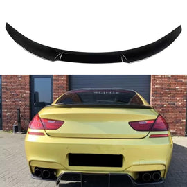Rear Spoiler Compatibility with 2012-2018 6 Series F06 640i 650i M6 M4 Style Rear Trunk Wing Lid Spliter (Gloss Black)