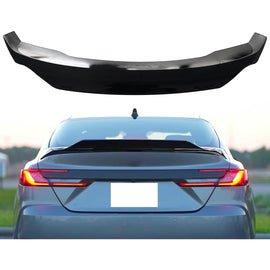 Spoiler Compatibility with 2025+ Camry LE XLE SE XSE Rear Highkick Trunk Wing Lid Spliter Gloss Black (R Style)