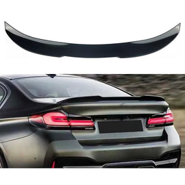 Spoiler Compatibility with 2011-2016 5 Series F10 M5 PSM Style Rear Trunk Spoiler Wing Lid Splitter ABS Bodykit (Gloss Black)