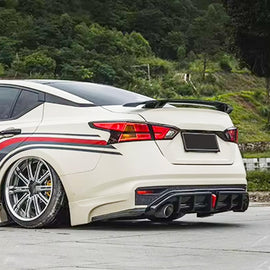 Spoiler Compatibility with 2019-2022 Altima Yofer Style Rear Trunk Wing Lid Spliter Gloss Black