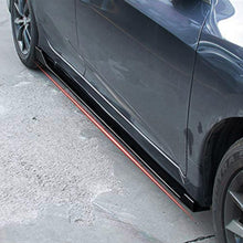 Load image into Gallery viewer, Side Skirts Compatibility with 2016-2021 Civic 10th Gen Sedan 4DR Rocker Panel Door Extension Lips Body Kit Gloss Black