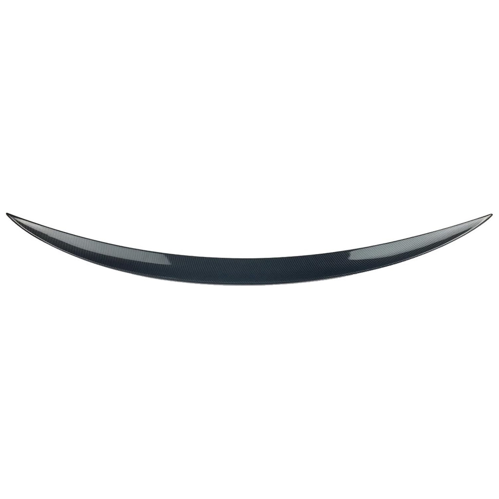 Spoiler Compatibility with 2007-2013 1 Series E82 128i 135i Coupe MP Style Rear Trunk Spoiler Wing Lid Splitter Bodykit ABS (Carbon Fiber Style)