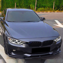 Load image into Gallery viewer, Front Lip Compatibility with 2013-2018 3 Series F30 F35 320i 325i 328i 335i Base Model Front Bumper Diffuser Chin Lip Splitter Trim Protection Spoiler Kit 3PCS (Gloss Black)