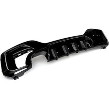 Load image into Gallery viewer, Rear Diffuser Compatibility with 2015-2019 1 Series F20 F21 M Sport Rear Bumper Chin Diffuser Lip Kit Spoiler Splitter (2015-2019, Gloss Black (00-))