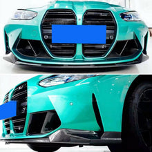 Load image into Gallery viewer, Front Lip Compatibility with 2021-2024 G80 M3 G82 G83 M4 Front Splitter Bumper Chin Lip Spoiler Carbon Fiber