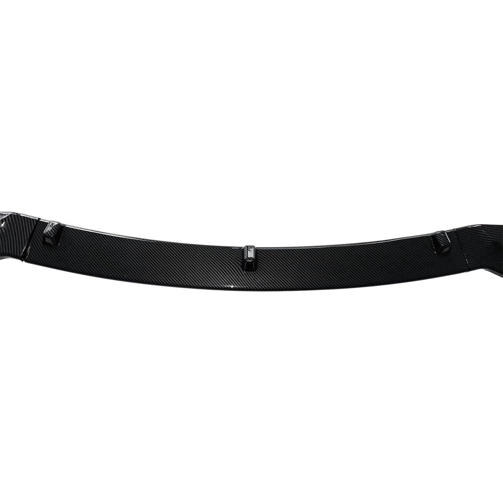 Front Lip Compatibility with 2013-2018 3 Series F30 F35 320i 325i 328i 335i Base Model Front Bumper Diffuser Chin Lip Splitter Trim Protection Spoiler Kit 3PCS (Carbon Fiber Style)