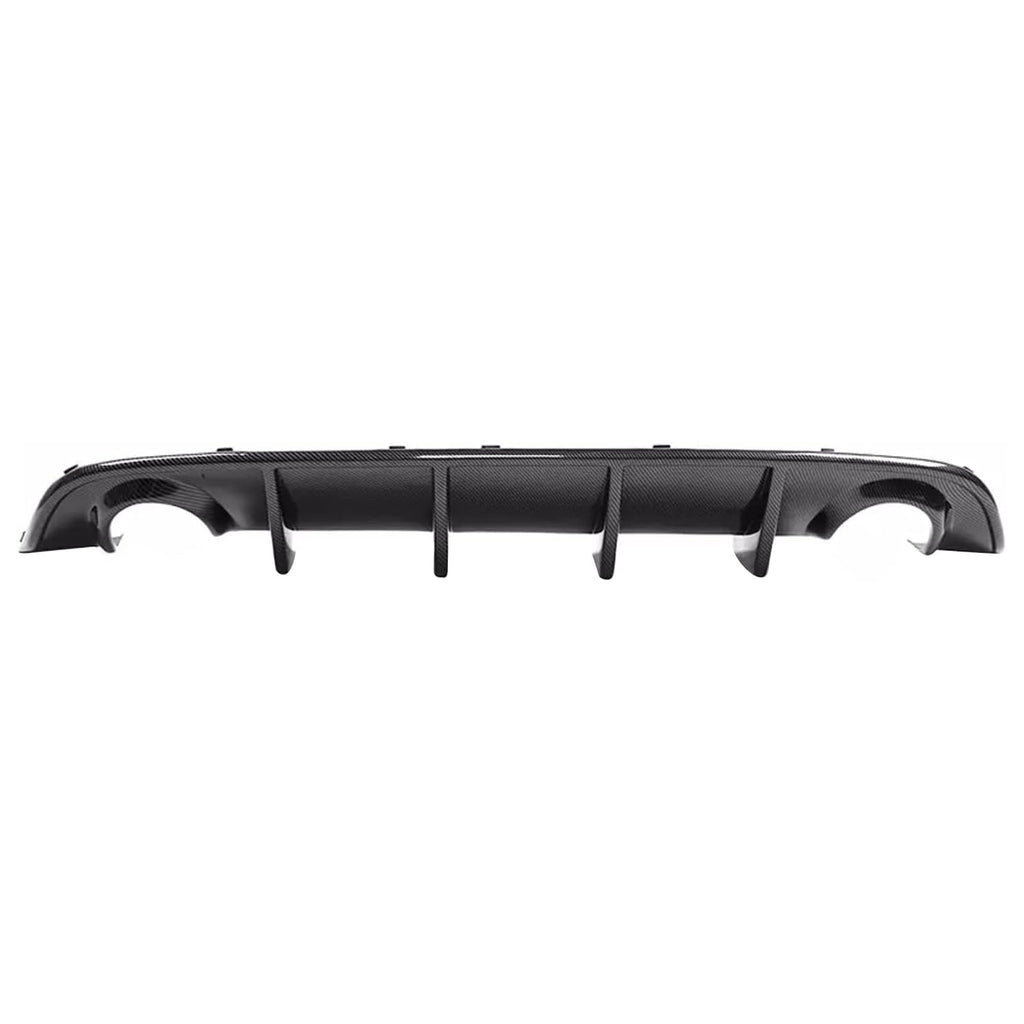 Rear Diffuser Compatibility with 2015-2024 Charger SRT Non-Widebody Models Rear Bumper Chin Diffuser Kit Spoiler Splitter (Carbon Fiber Style)