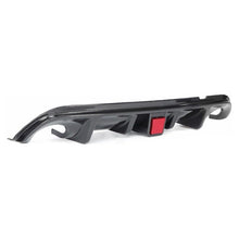 Load image into Gallery viewer, Compatibility with 2014-2017 Q50 Rear Bumper Lip Spoiler Lower Diffuser with Brake Light Carbon Fiber