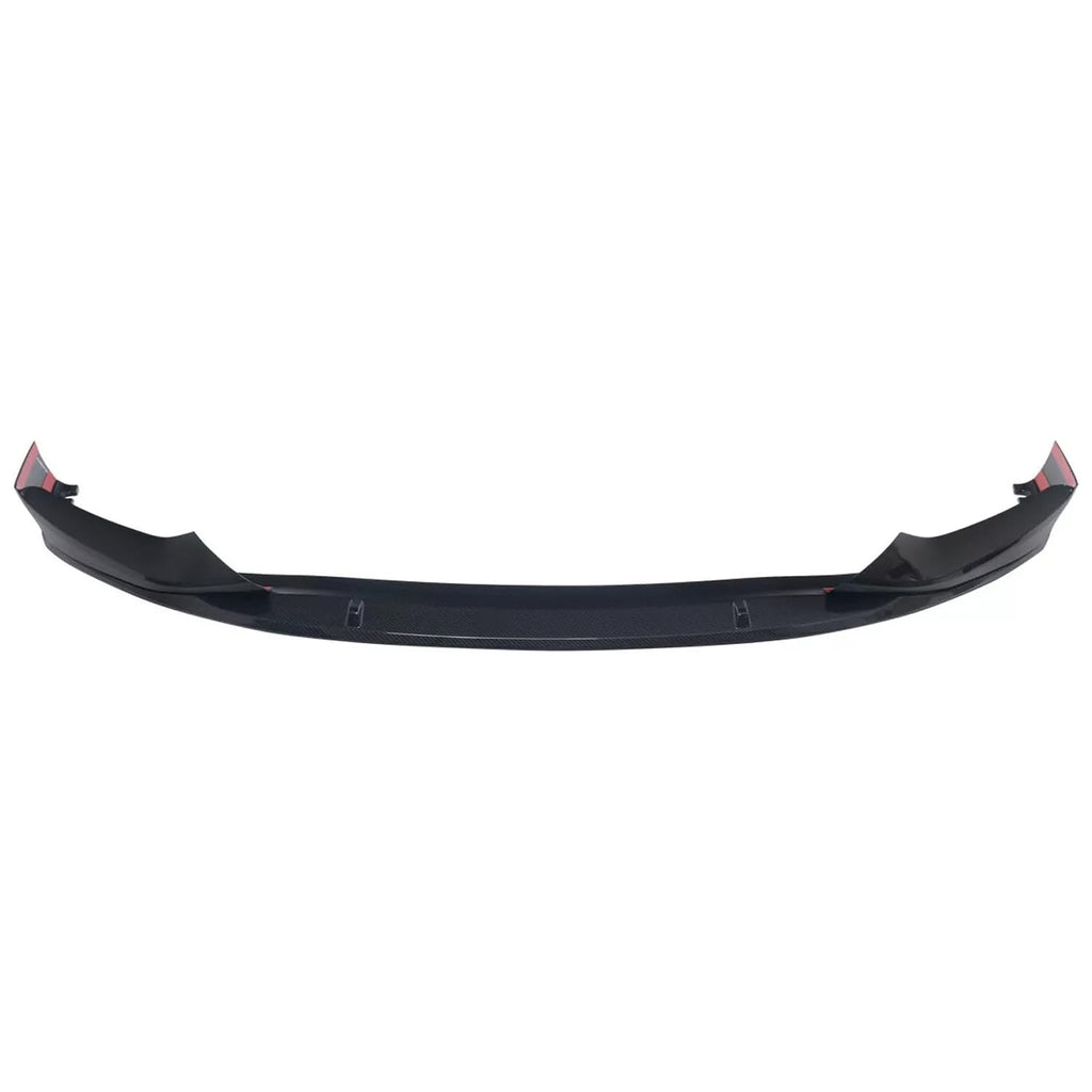 Front Lip Compatibility with 2017-2020 5 Series G30 G31 M Sport Front Bumper Diffuser Chin Lip Splitter Spoiler Kit 3PCS (Carbon Fiber Style)