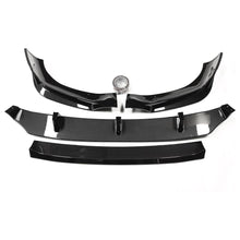 Load image into Gallery viewer, Front Lip Compatibility with 2020-2023 X6 G06 M Sport Front Bumper Lower Valance Chin Lip Splitter Spoiler Kit 4PCS (Carbon Fiber Style)