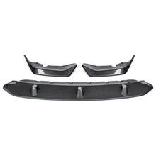 Load image into Gallery viewer, Front Lip Compatibility with 2019-2022 X7 G07 M Sport Front Lower Bumper Valance Chin Lip Splitter Spoiler Kit (Carbon Fiber Style)