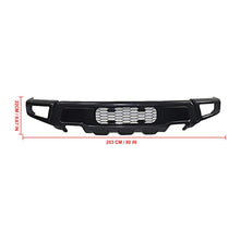 Load image into Gallery viewer, Front Bumper Compatibility with 2015-2017 F-150 Front Bumper Lip Spoiler Splitter Replace With Fog Lights Steel Black