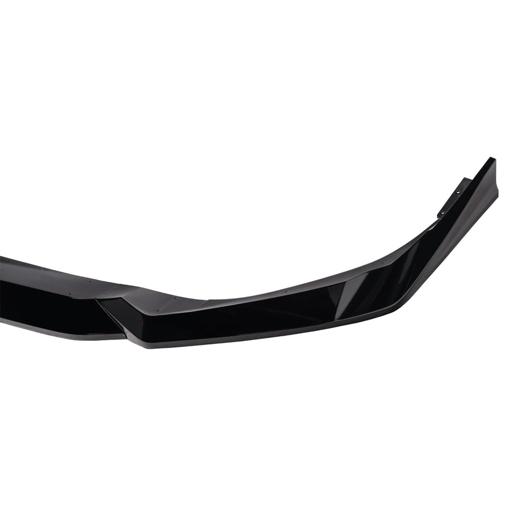 Front Lip Compatibility with 2025 UP Civic 11.5th Gen Yofer Style Front Bumper Chin Lip Spoiler Splitter Kit Gloss Black