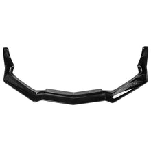 Load image into Gallery viewer, Front Lip Compatible with 2021 2022 2023 Corvette C8 Z51 ZR1 Style STG 3 Winglet Front Bumper Chin Lip Splitter ABS 7PCS Gloss Black