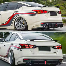 Load image into Gallery viewer, Spoiler Compatibility with 2019-2022 Altima Yofer Style Rear Trunk Wing Lid Spliter Gloss Black