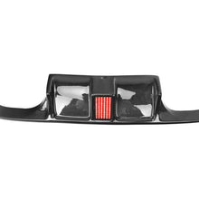 Load image into Gallery viewer, Compatibility with 2015-2020 BMW F80 M3 F82 F83 M4 Rear Bumper Diffuser Chin Lip Splitter Spoiler with LED Light Carbon Fiber