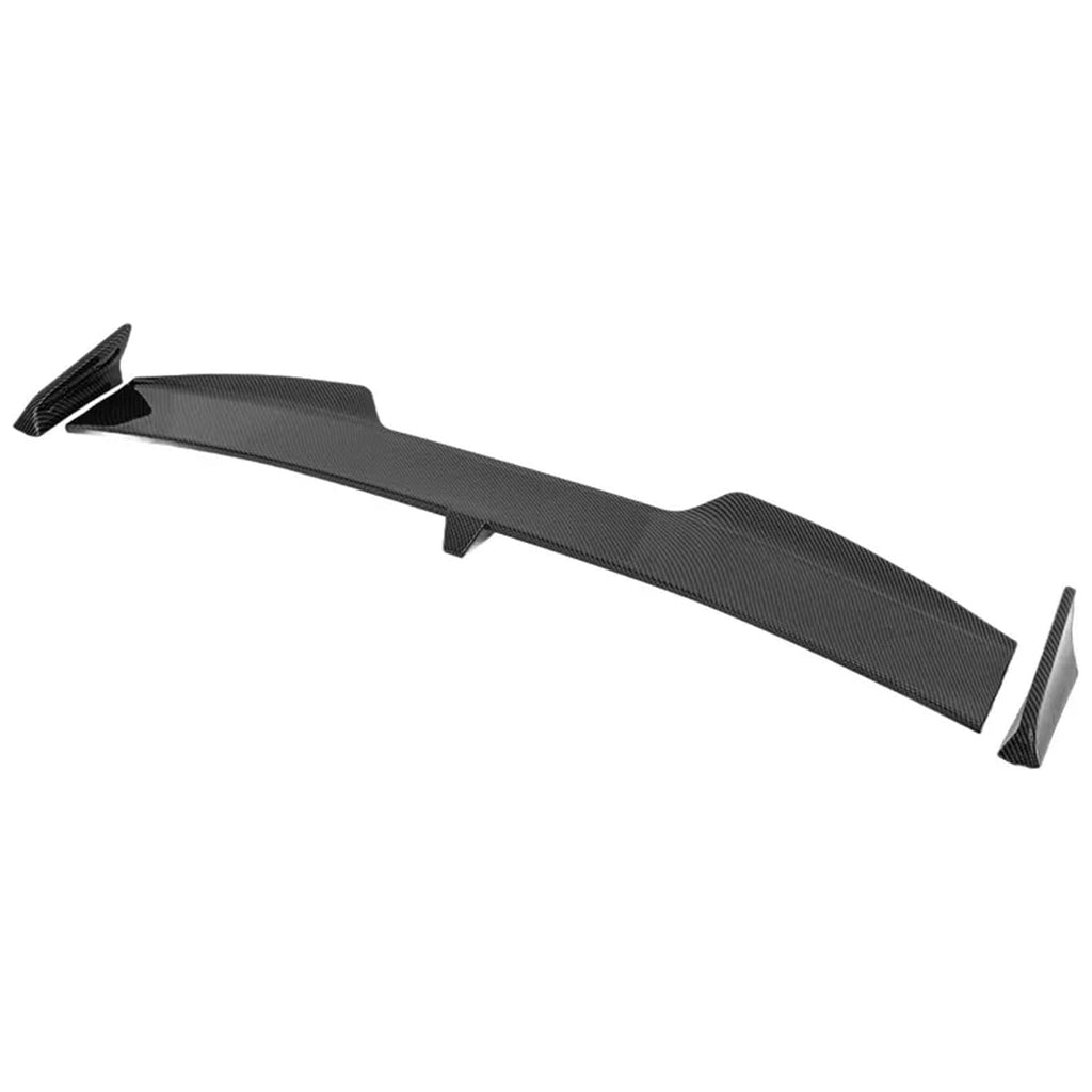 Rear Roof Spoiler Compatibility with 2020-2024 X6 G06 M Sport Rear Trunk Spliter Wing Lid (Carbon Fiber Style)