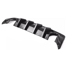 Load image into Gallery viewer, Rear Diffuser Lip Compatibility with 2020-2024 Charger Widebody SRT Hellcat Scat Pack Rear Bumper Chin Diffuser Kit Spoiler Splitter (Matte Black)