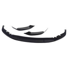 Load image into Gallery viewer, Front Lip Compatibility with 2017-2020 5 Series G30 G31 M Sport Front Bumper Diffuser Chin Lip Splitter Spoiler Kit 3PCS (Gloss Black)
