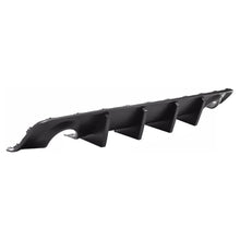 Load image into Gallery viewer, Rear Diffuser Lip Compatibility with 2020-2024 Charger Widebody SRT Hellcat Scat Pack Rear Bumper Chin Diffuser Kit Spoiler Splitter (Matte Black)
