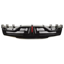 Load image into Gallery viewer, Rear Diffuser Lip Compatibility with 2020-2023 Model Y Yofer Style Rear Bumper Diffuser Spoiler Splitter with Light Gloss Black