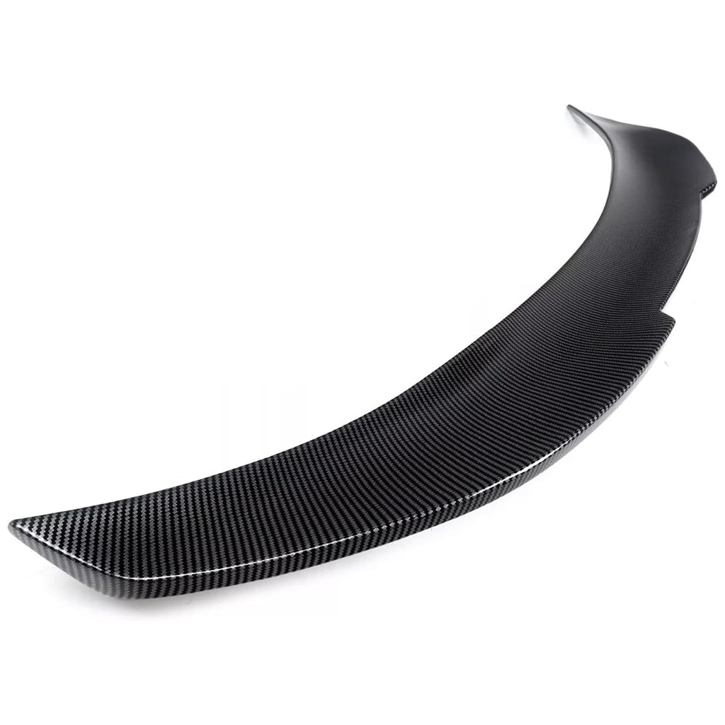 Rear Spoiler Compatibility with 2007-2013 1 Series E82 125i 128i 135i Coupe PSM Style Rear Trunk Spoiler Wing Lid Splitter Bodykit ABS (Carbon Fiber)