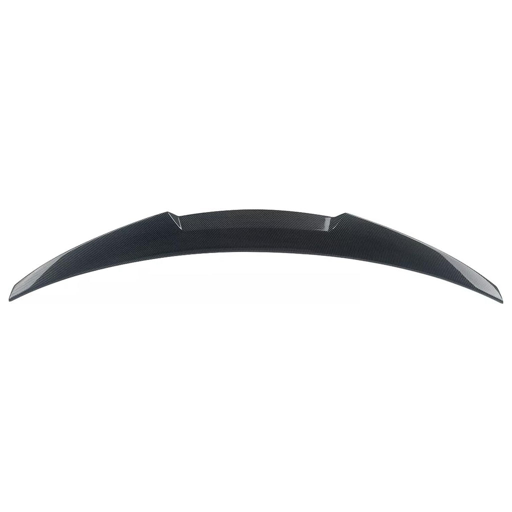 Spoiler Compatibility with 2011-2016 5 Series F10 M5 Sedan 528i 535i 550i M4 Style Rear Trunk Spoiler Wing Lid Splitter ABS Bodykit (Carbon Fiber)