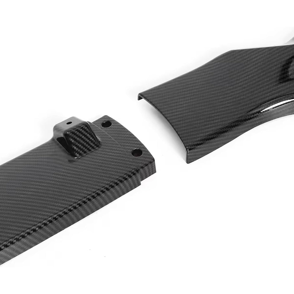 Front Lip Compatibility with Fusion/Mondeo 2013-2016 Front Bumper Lip Splitter Spoiler Bodykit Carbon Fiber