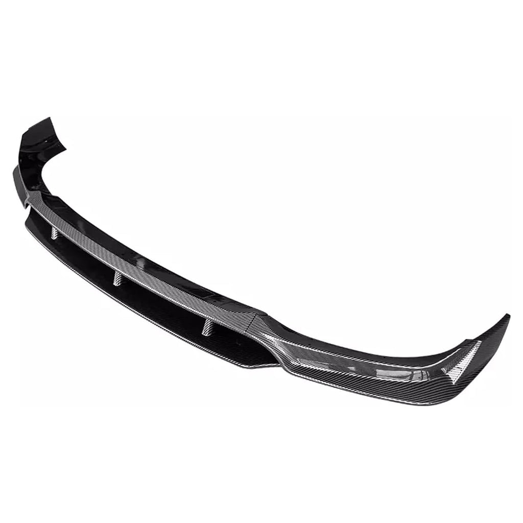 Front Lip Compatibility with 2020-2023 X6 G06 M Sport Front Bumper Lower Valance Chin Lip Splitter Spoiler Kit 4PCS (Carbon Fiber Style)