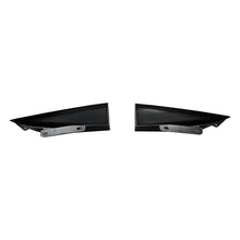 Load image into Gallery viewer, Rear Bumper Side Corner Splitter Spats Compatibility with 2024 2025 Mustang Rear Side Winglets Decorative Trim 2PCS Matte Black