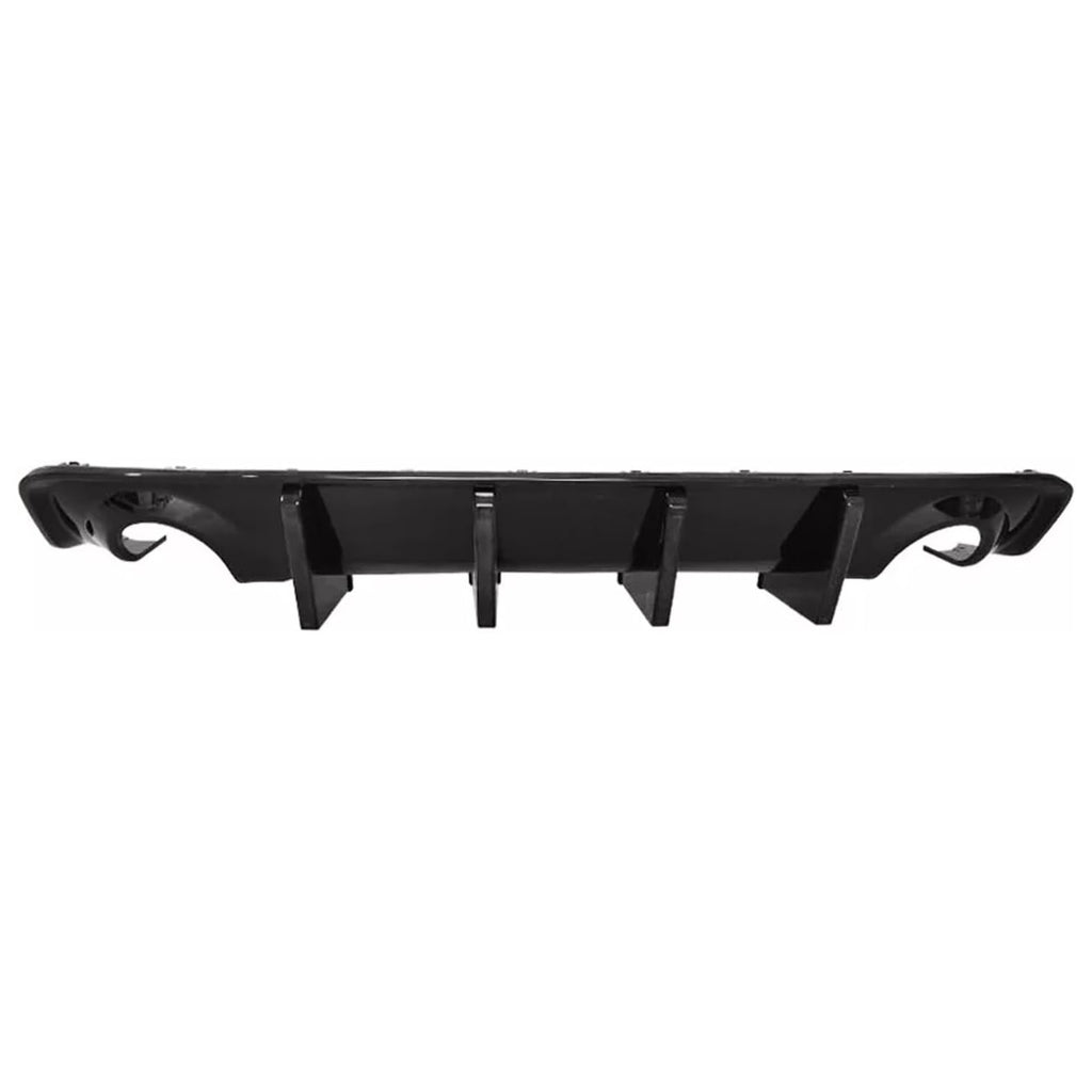 Rear Diffuser Lip Compatibility with 2020-2024 Charger Widebody SRT Hellcat Scat Pack Rear Bumper Chin Diffuser Kit Spoiler Splitter (Gloss Black)