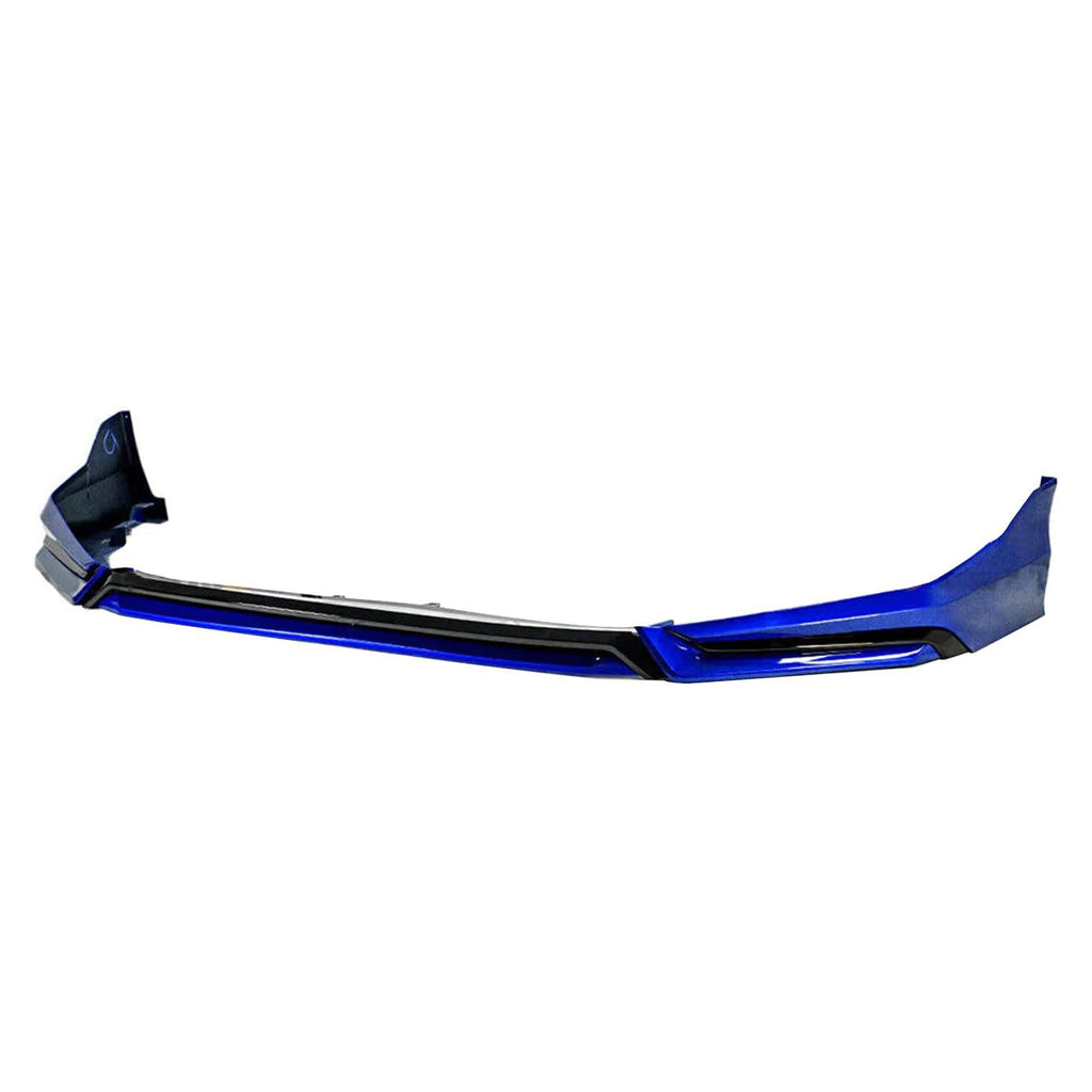 Front Lip Compatibility with 2022-2024 Civic Yofer Style Front Bumper Chin Lip Splitter Spoiler Kit Black Aegean Blue