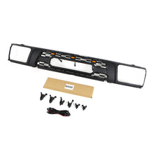 Load image into Gallery viewer, Front  Grille For 1992 1993 1994 1995 4Runner TRD Bumper Grills Grill Cover W/3 LED Lights Black