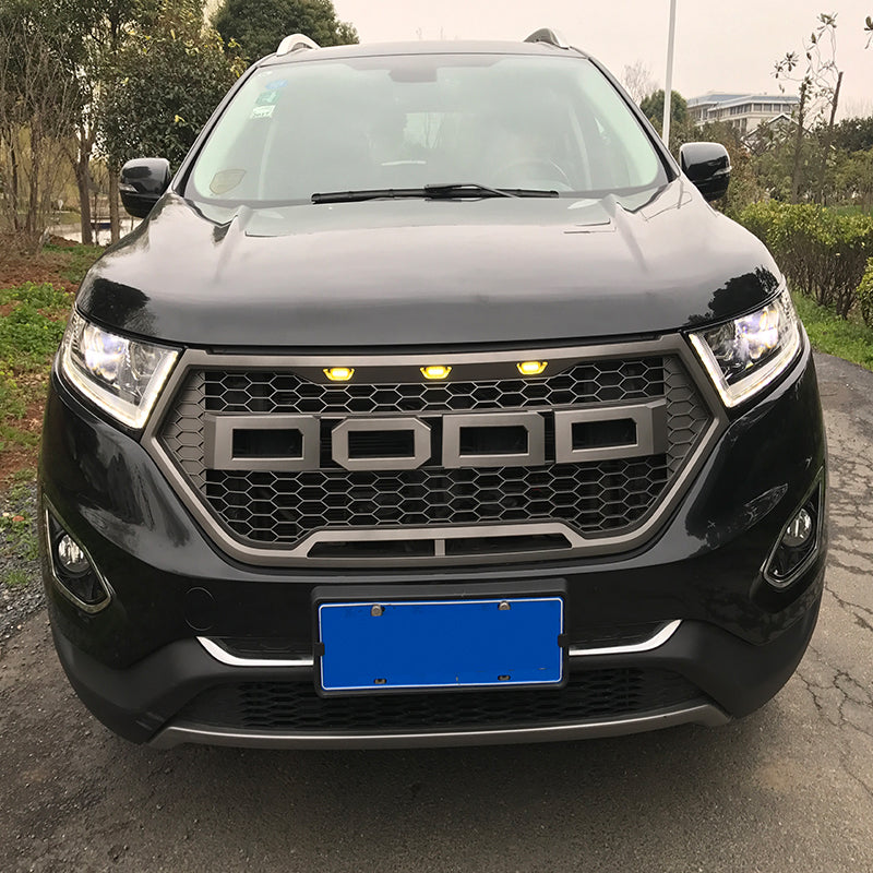 Front Grille For 2015 2016 2017 2018 Ford Edge Mesh Grilles Front Bump –  passionmotorstore