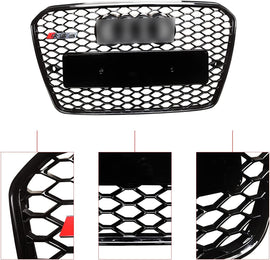 Front Grille For 2013 2014 2015 2016 Audi A5 S5 B8.5 RS5 Style Honeycomb Mesh Grille Grill