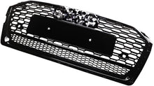 Load image into Gallery viewer, Front Grille For 2017 2018 2019 Audi A5 S5 B9 Bumper Grill RS5 STYLE Gloss Black