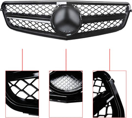 Front Grille For 2007-2014 Mercedes Benz C300 W204 C-Class Grilles