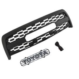 Front Grills For Toyota Tundra 2003 2004 2005 2006 TRD Front Bumper Grille Grill W/0 Lights Black