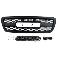 Load image into Gallery viewer, Grill For Toyota Sequoia 2001 2002 2003 2004 Front Mesh Bumper Grille Replacement Grille W/Led Lights Black