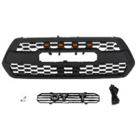 Front Grille For Toyota Tacoma 2016 2017 2018 2019 2020 2021 TRD Front Mesh Grill Black